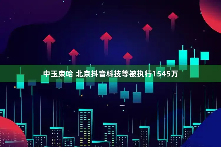 中玉束哈 北京抖音科技等被执行1545万
